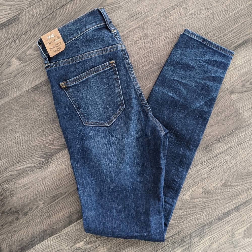 NWT Madewell 9" high riser skinny jeans in dayton